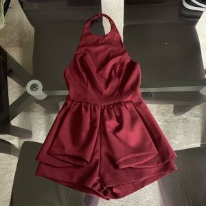 Halter Backless Romper